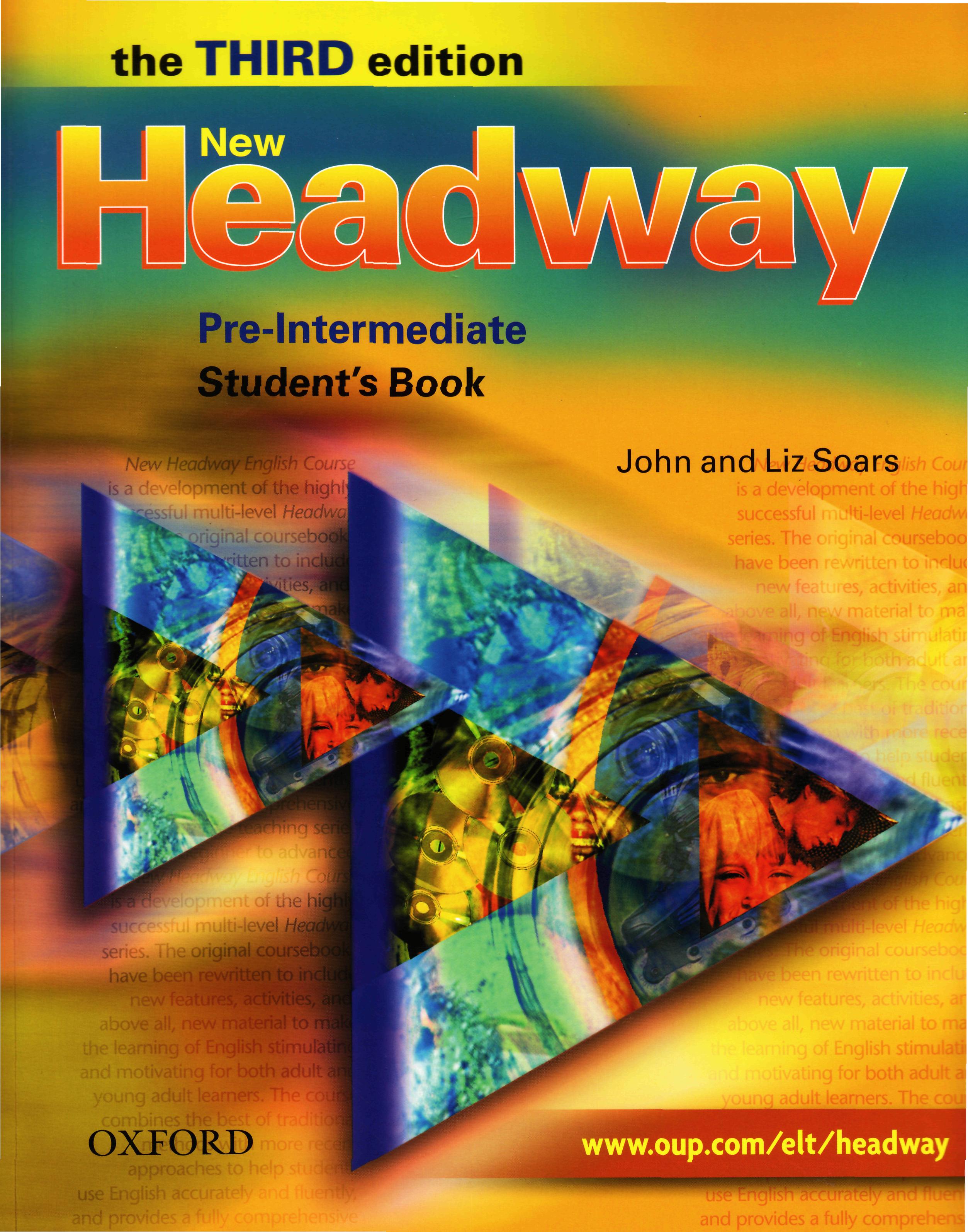 Учебник New Headway 3 Pre-Intermideate